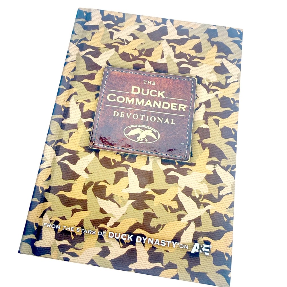Duck Commander Devotional Book Camo Hardcover Duck Dynasty Robertson Christian